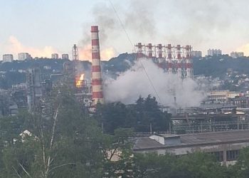 Удар дронів по НПЗ у Туапсе