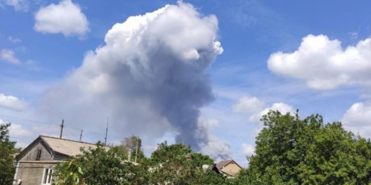 Ракетний удар по Сорокине 13 травня