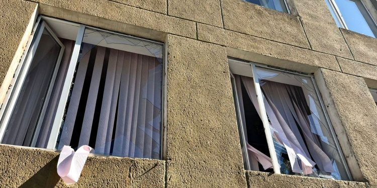 Руйнування в Одесі.