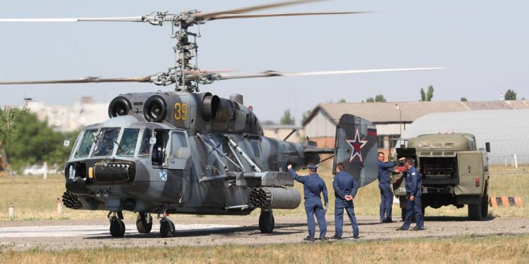 Російський гелікоптер Ка-29