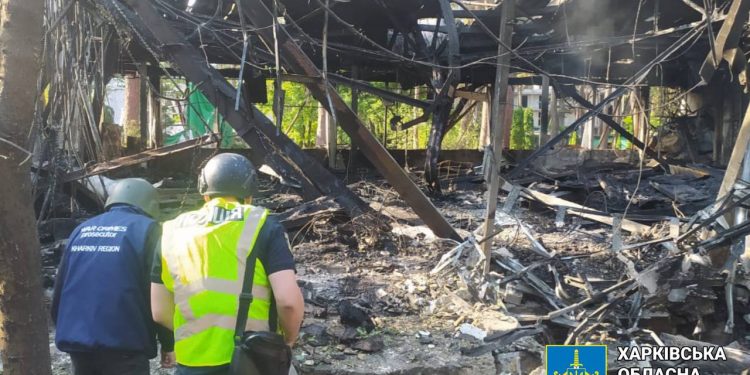 Ракетний удар по базі відпочинку на Харківщині 3 червня