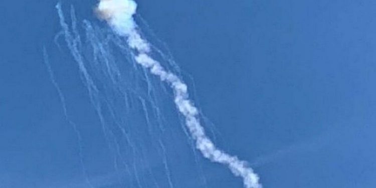 Повітряна атака.