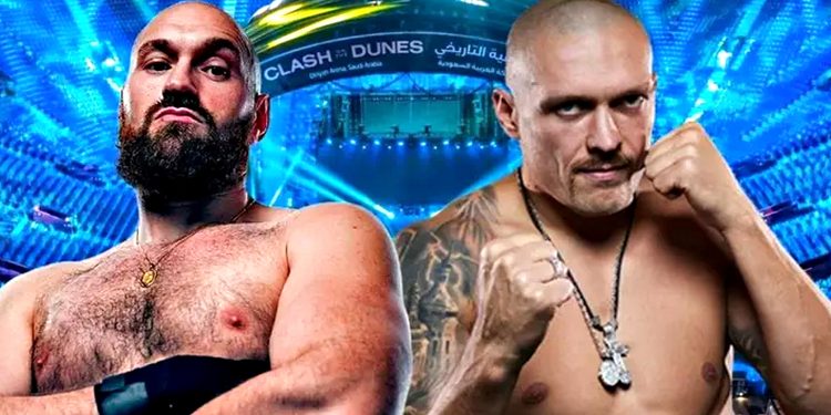 Ф'юрі та Усик.