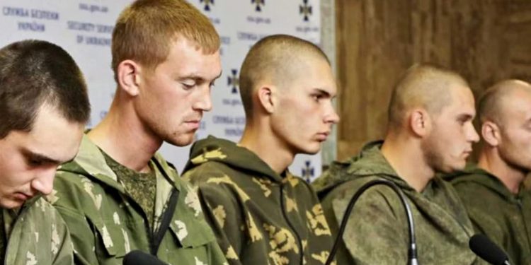 Військовополонені росіяни.