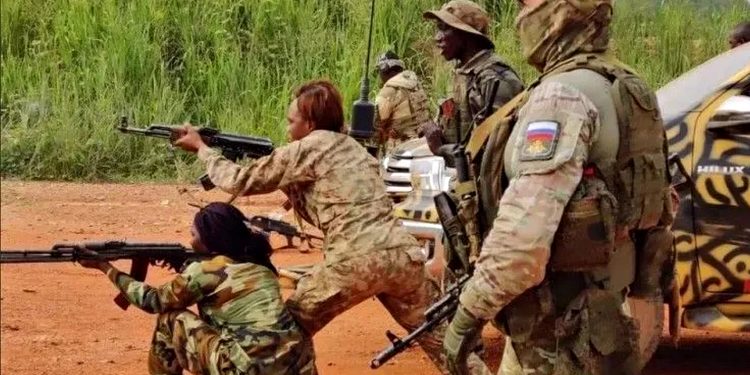 ЗС РФ в Африці.