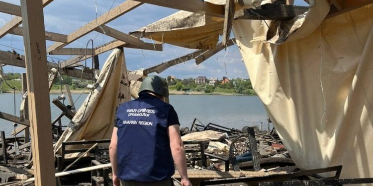 Удар по базі відпочинку на Харківщині