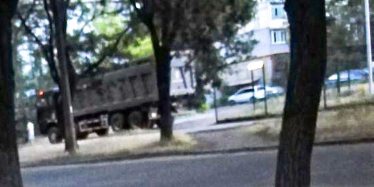 Перекидання техніки РФ.