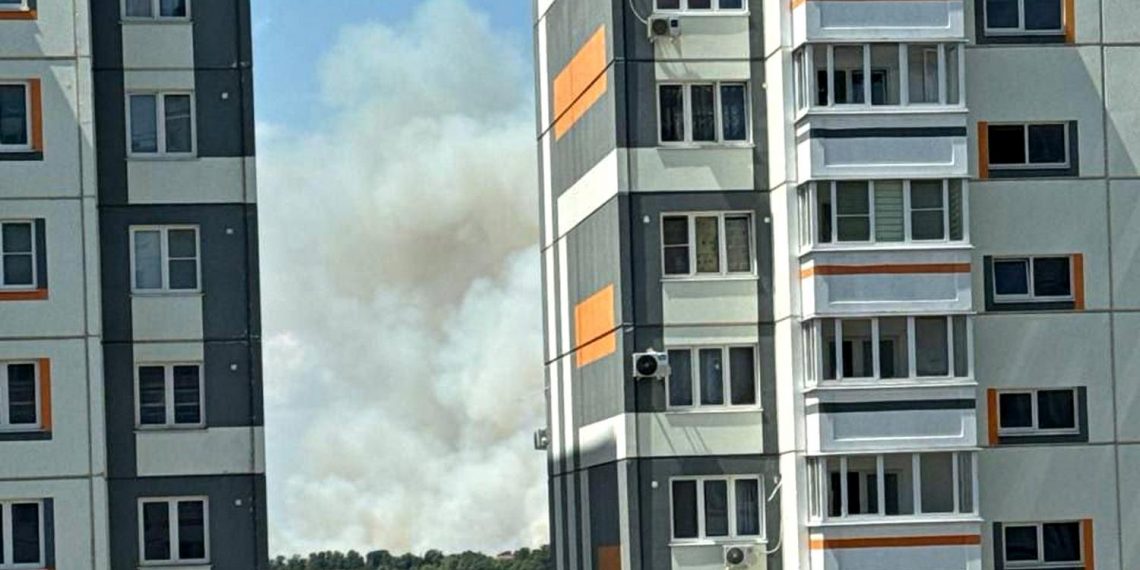 Вибух у Маріуполі.