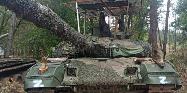 Танк із "мангалом".