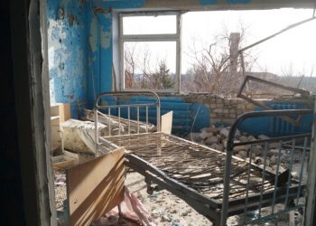 Лікарня в селищі Високопілля на Херсонщині