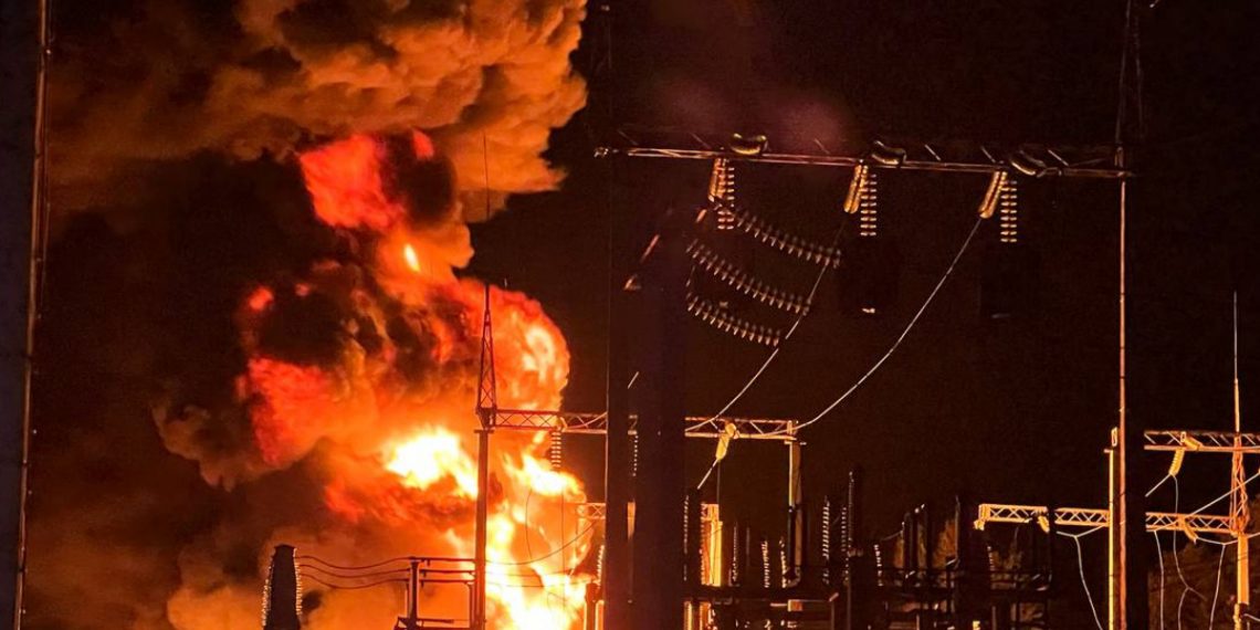 Удар по ТЕС у Бєлгородській області