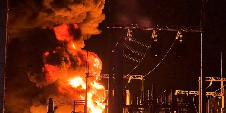 Удар по ТЕС у Бєлгородській області