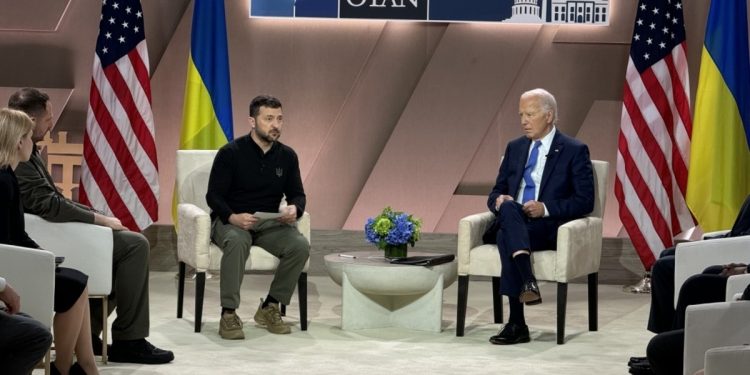 Володимир Зеленський і Джо Байден