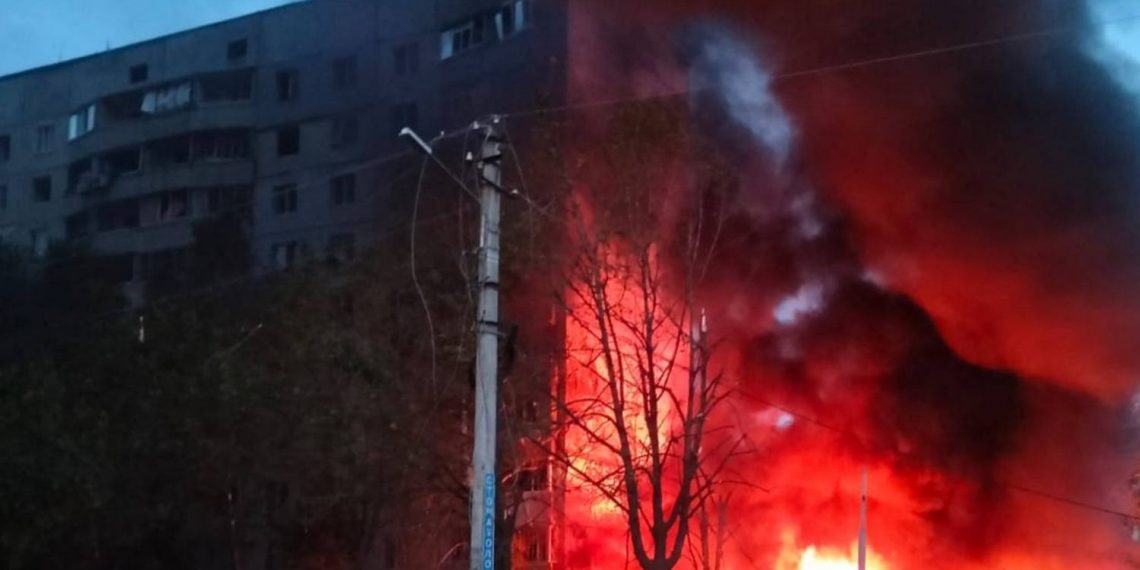 Удар по Чугуєву.