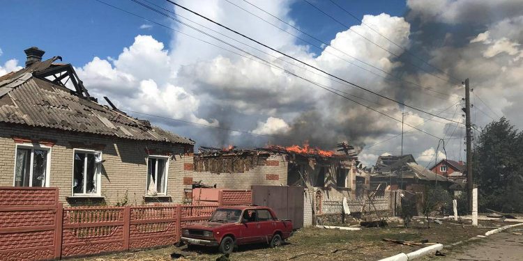 Удар по Золочеву.