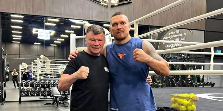 Леонід Лоївський та Олександр Усик.