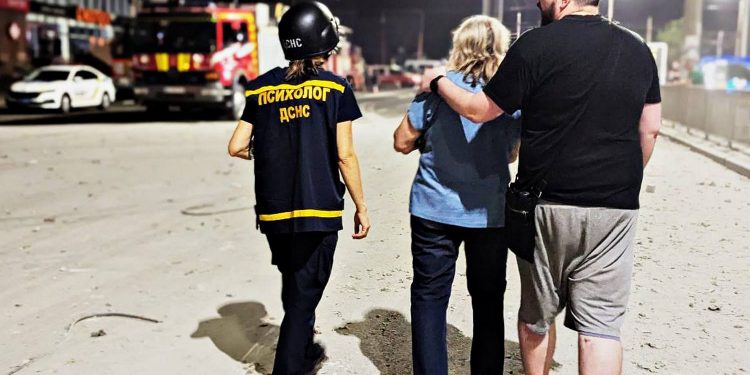 Удар по Кривому Рогу.