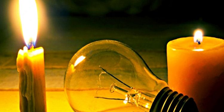 Відключення електрики.