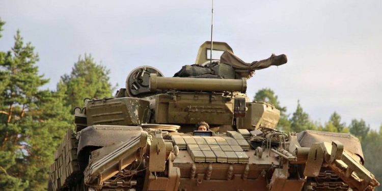 Білоруські танки.