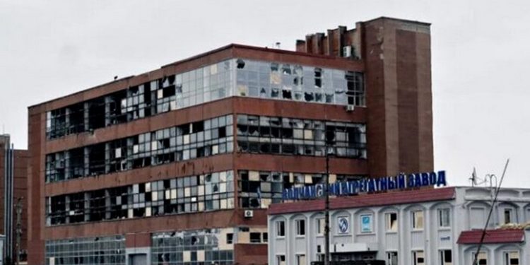 Агрегатний завод у Вовчанську.