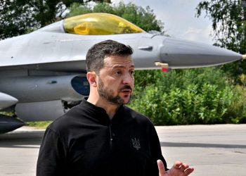 Володимир Зеленський та F-16.