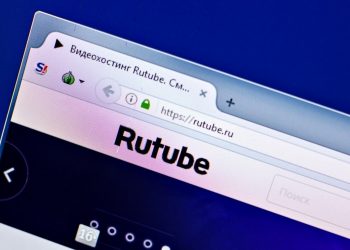 Сторінка RuTube.