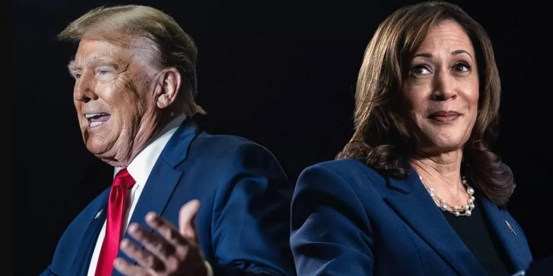 Дональд Трамп і Камала Гарріс