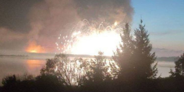 Удар по складу БК у Тверській області