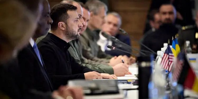 Володимир Зеленський на «Рамштайн».