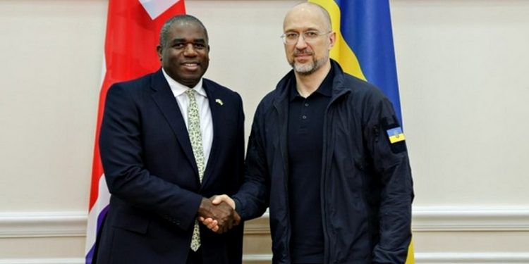 Девід Ламмі та Денис Шмигаль.