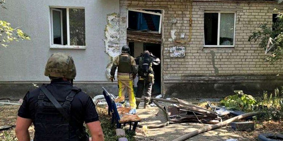 Удар по Павлограду.