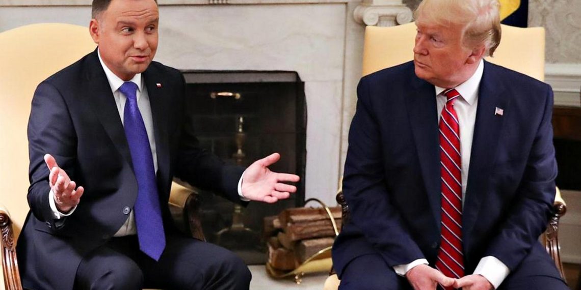 Анджей Дуда та Дональд Трамп.