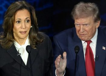 Камала Гарріс і Дональд Трамп