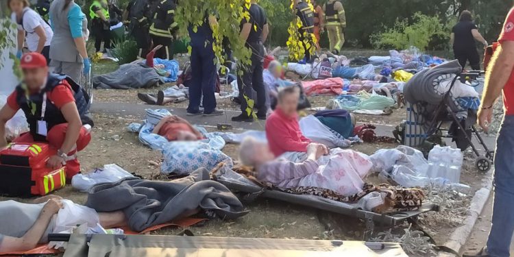 Удар по геріатричному пансіонату у Сумах