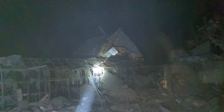 Удар по Сумах.