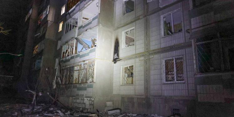 Удар КАБом по Харкову