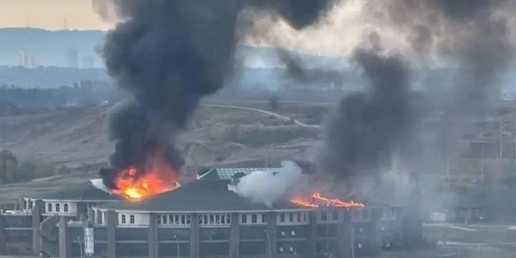 Удар БПЛА по університету спецназу в Чечні