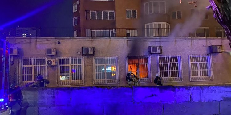 Підпал офісу "Єдина Росія" у Пермі