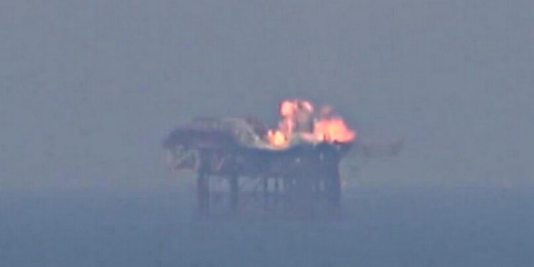 Вибух на вежі.