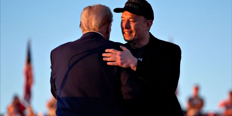 Дональд Трамп та Ілон Маск.