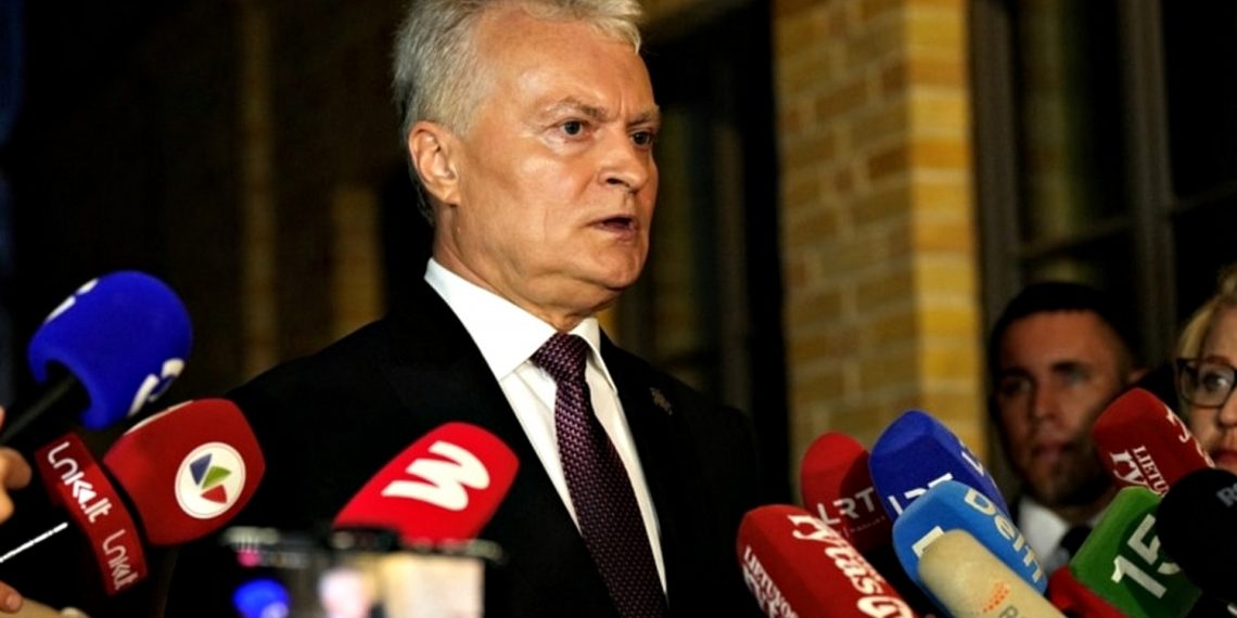 Гітанас Науседа.