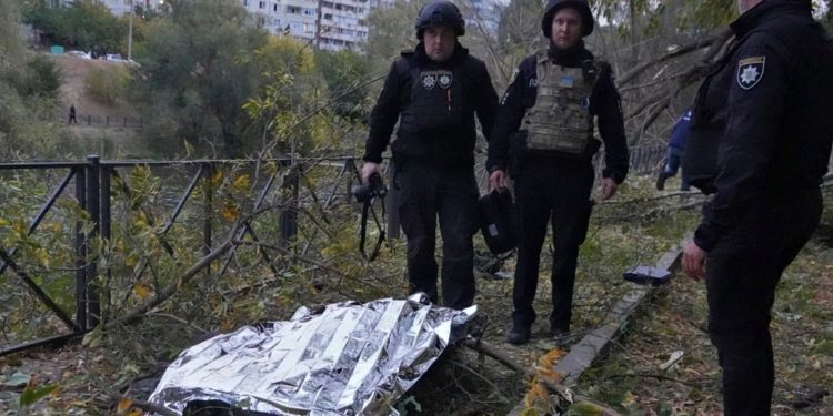 Удар по Харкову.