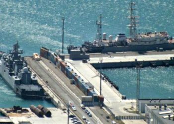 Чорноморський флот у Новоросійську.