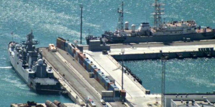 Чорноморський флот у Новоросійську.