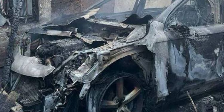 Підрив авто коллаборанта Віталія Ломейко