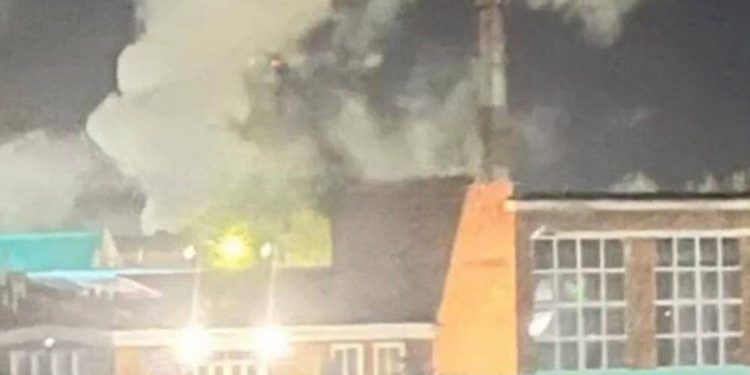 Удар по спиртовому заводу в РФ