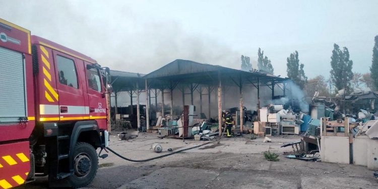 Наслідки обстрілів.