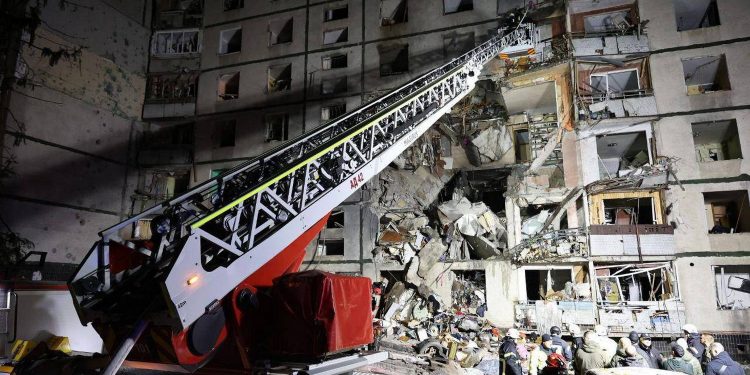 Удар по Харкову.