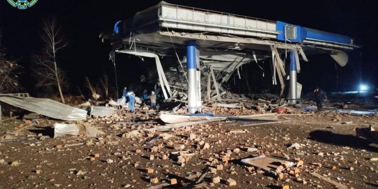 Удар КАБами по Сумщині