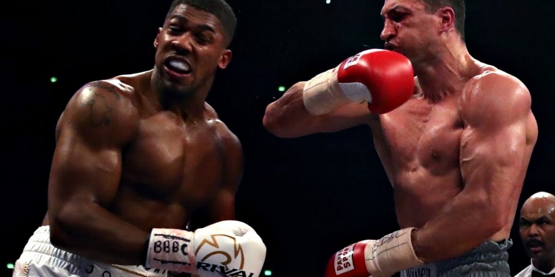 Ентоні Джошуа та Володимир Кличко.